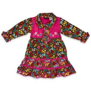 Vintage Ruffle Cottage Dress